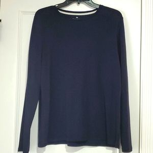Talbots Navy blue t-shirt